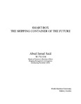 Smart box : the shipping container of the future by Abud Jamal Said